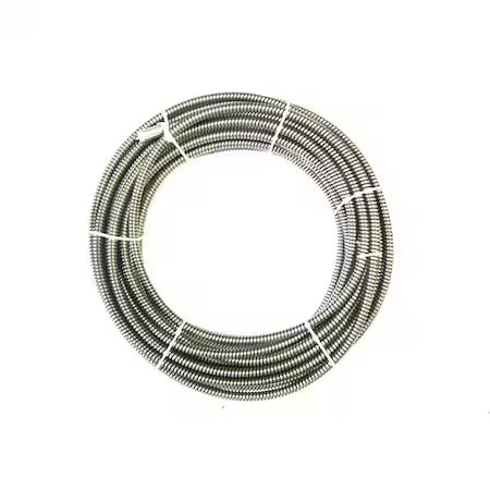 Westward 20Gz33 Drain Cleaning Cable, Inner C, 5/8Inx100ft