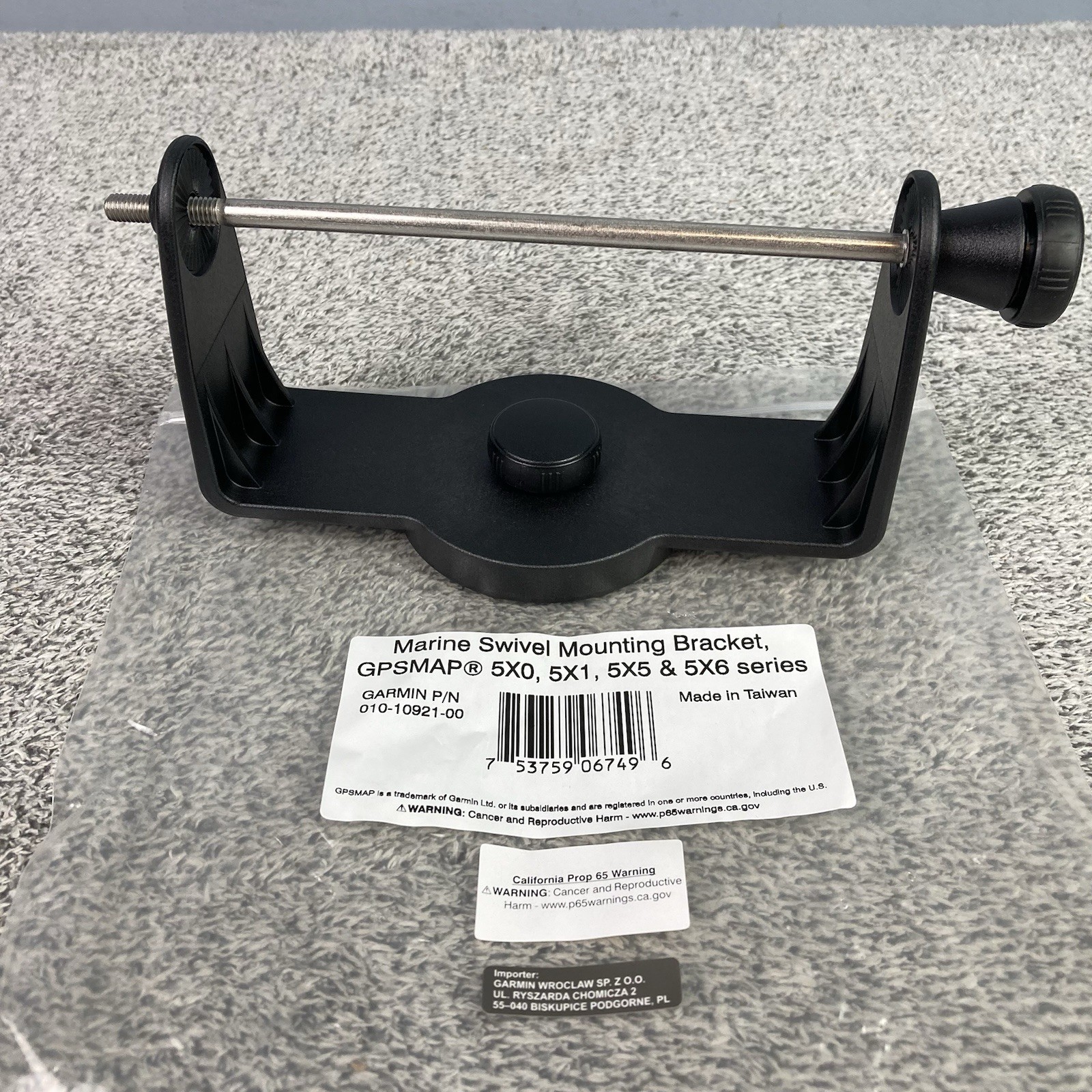 Garmin Genuine OEM Swivel Mounting Bracket GPSMAP 5X0 5X1 5X5 5X6 010-10921-00