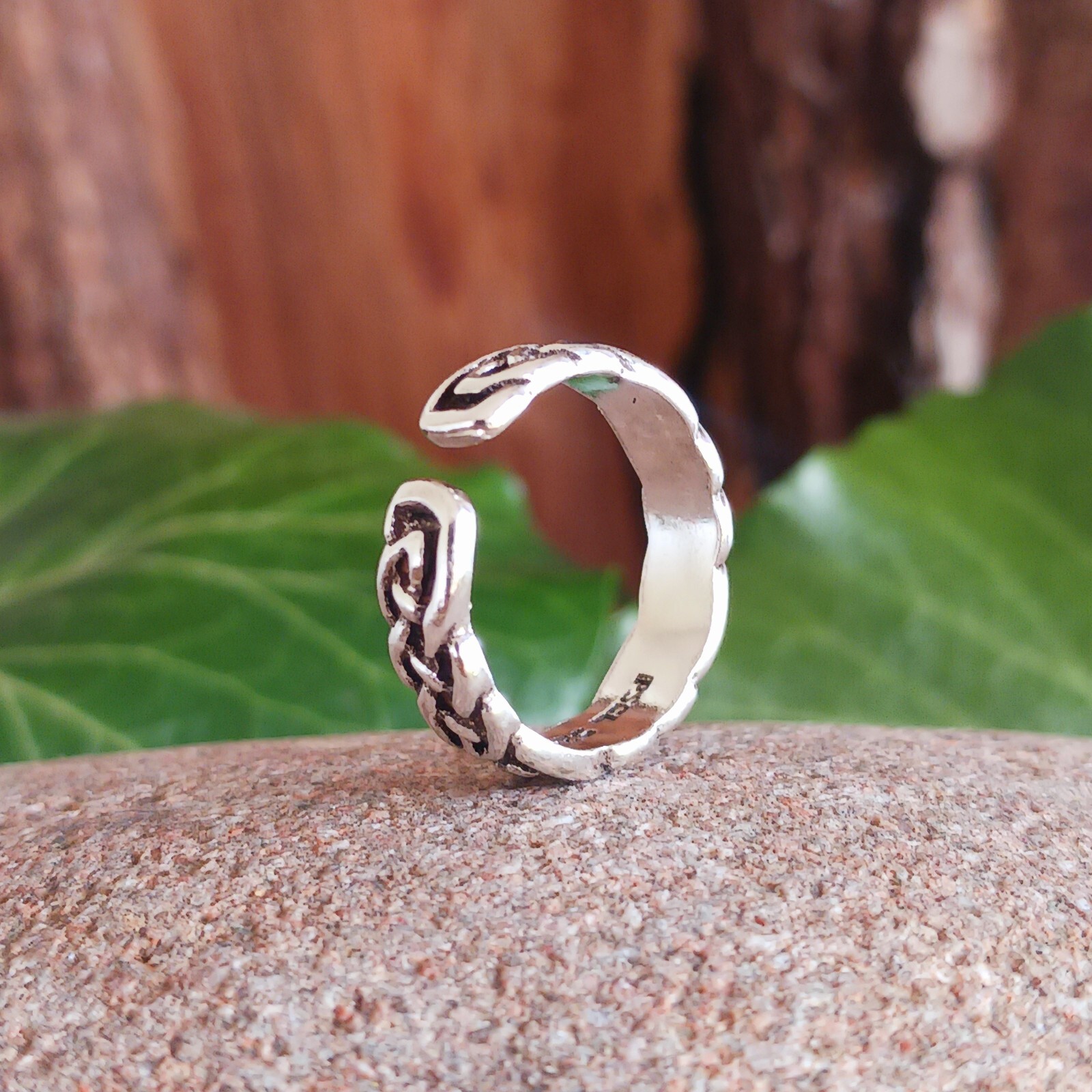 Toe Ring Celtic Design | Sterling Silver ✨