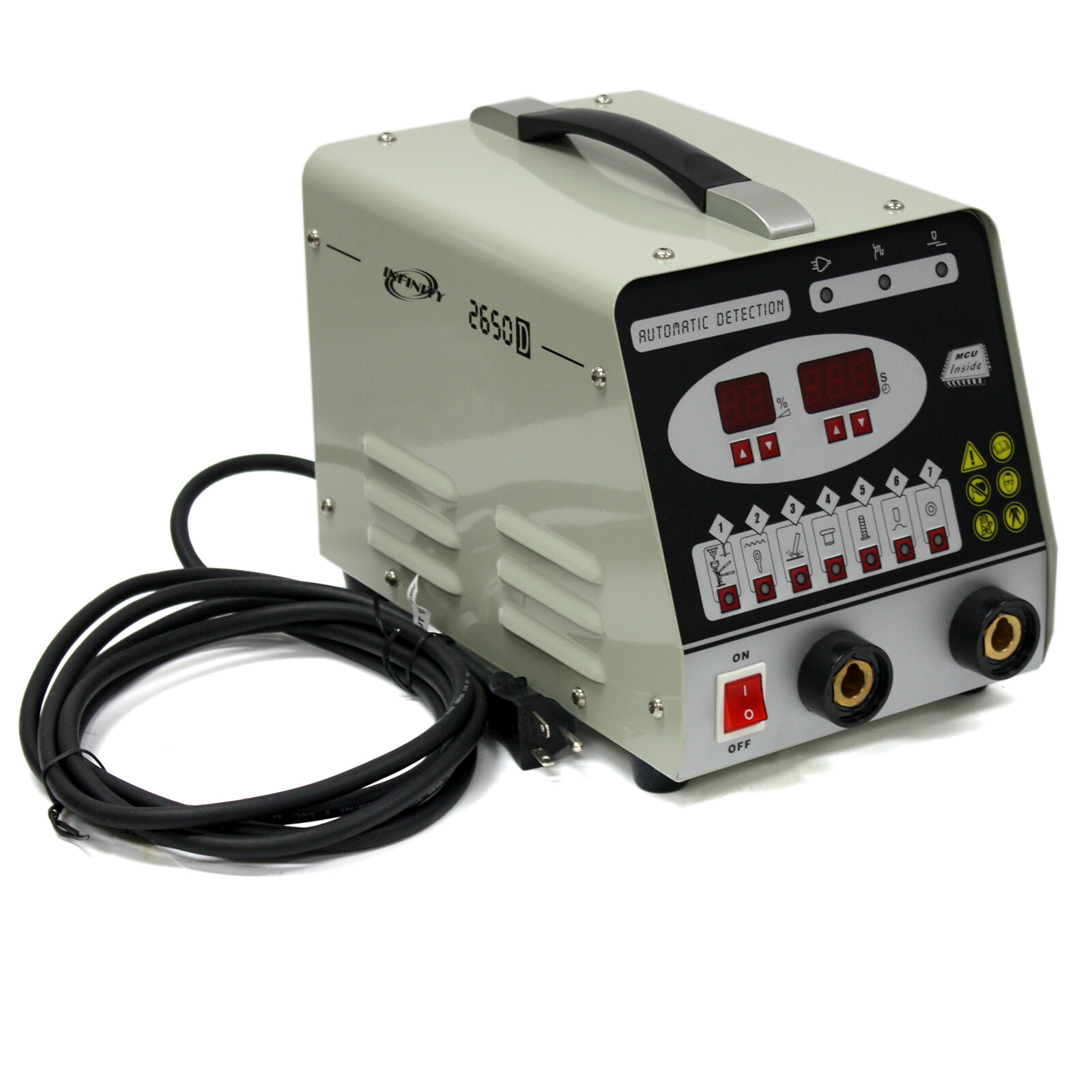 Digital Dent Puller Spot Welding Welder Machine 2600A Car Body Repair Kit Set