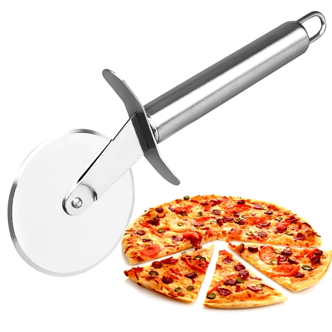 Pizza Cutter Stainless Steel Pizza Cutter Wheel Super Sharp Pizza Slicer 3Pcs/1P