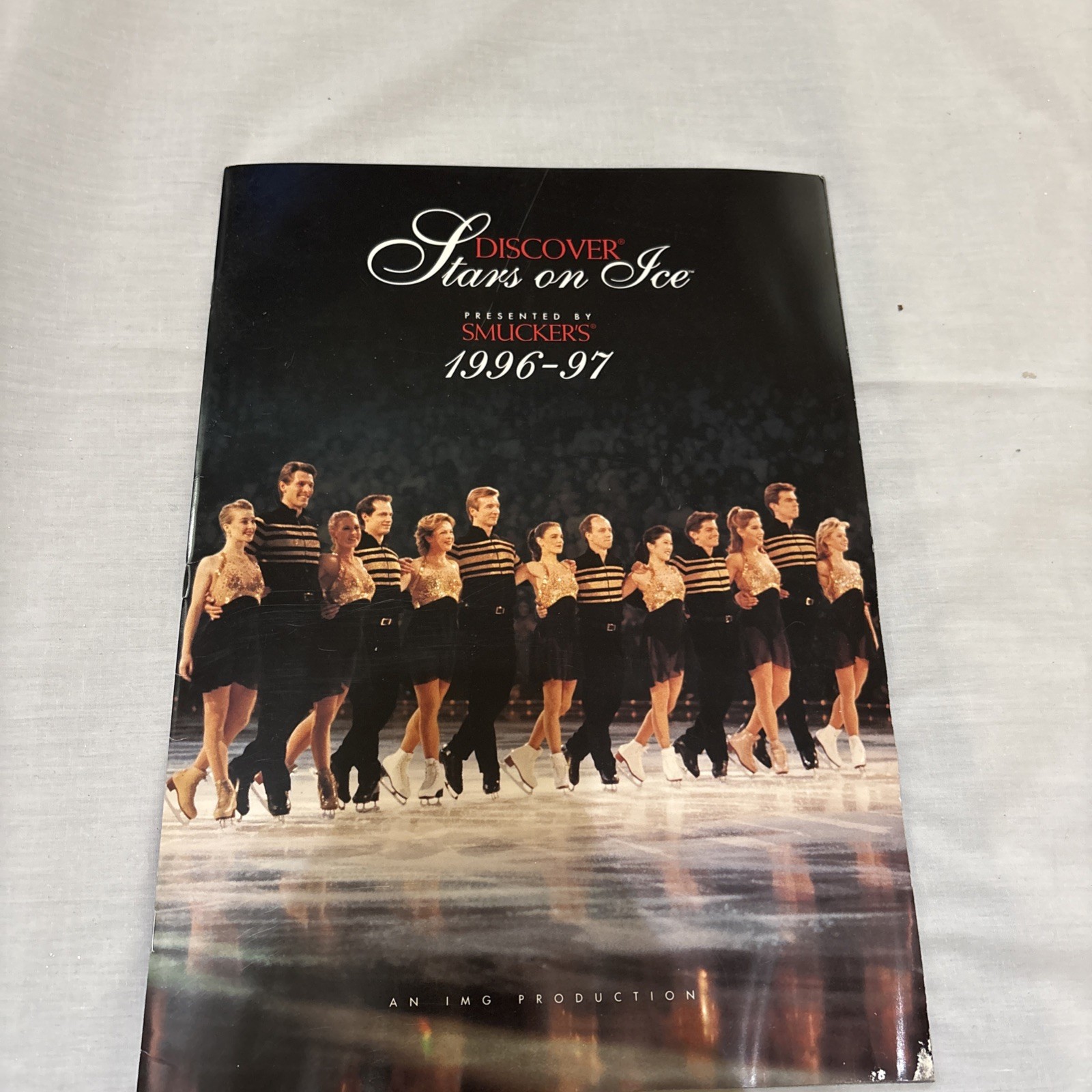 Discover Card Stars On Ice 1996-97 Program Kristi Scott Paul Torvill & Dean