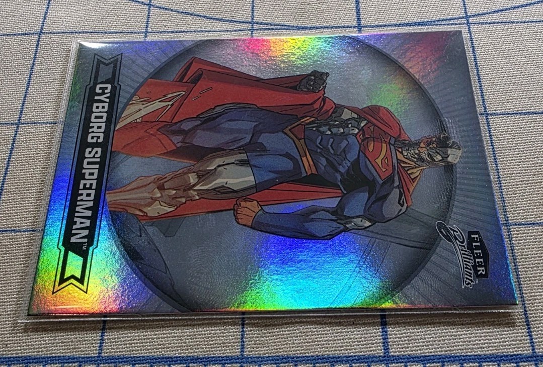 Fleer Brilliants - Cyborg Superman #69 - Regular Base - DC Comics Card