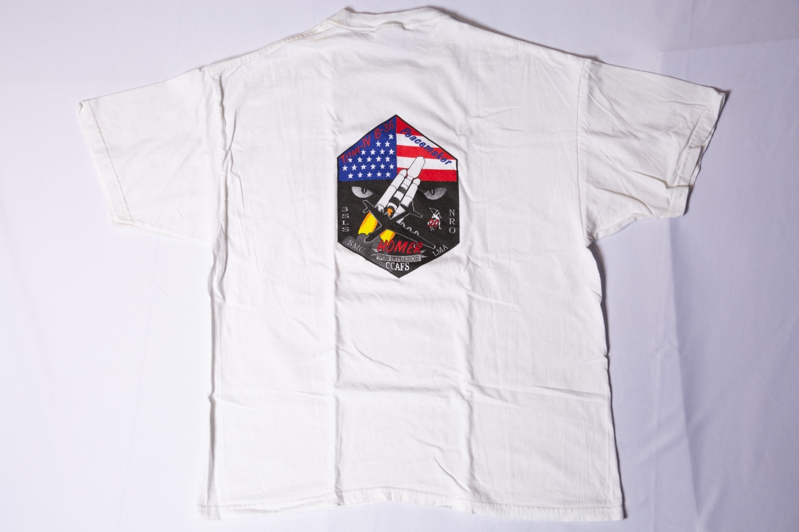 US Air Force NROL-19 Launch Team Titan IV Employee T-Shirt Extra Large
