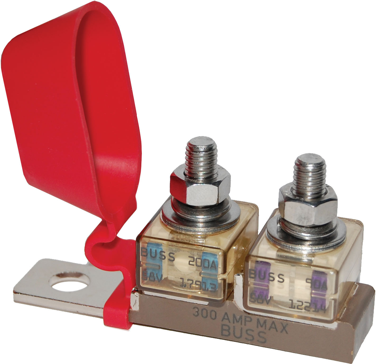 BMS - MRBF Dual Terminal Fuse Block (OEM Bussmann) FUSES NOT INCLUDED