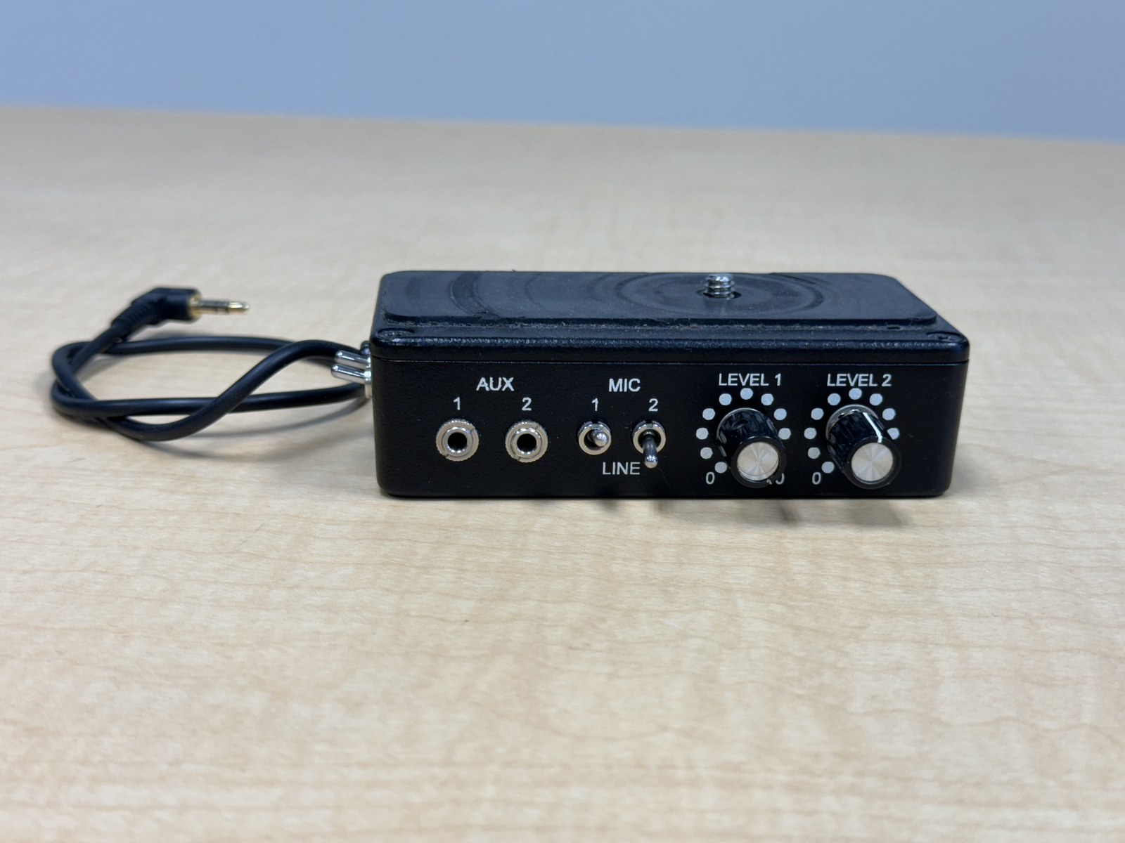 SignVideo XLR-PRO Dual XLR Mini Line Audio Adapter and Mini Mixer