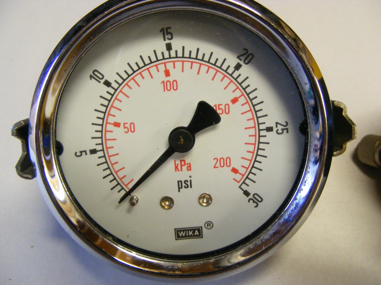 (2) Wika Panel Gauge Lot 2 1/2" 0 to 30 - (jms1)