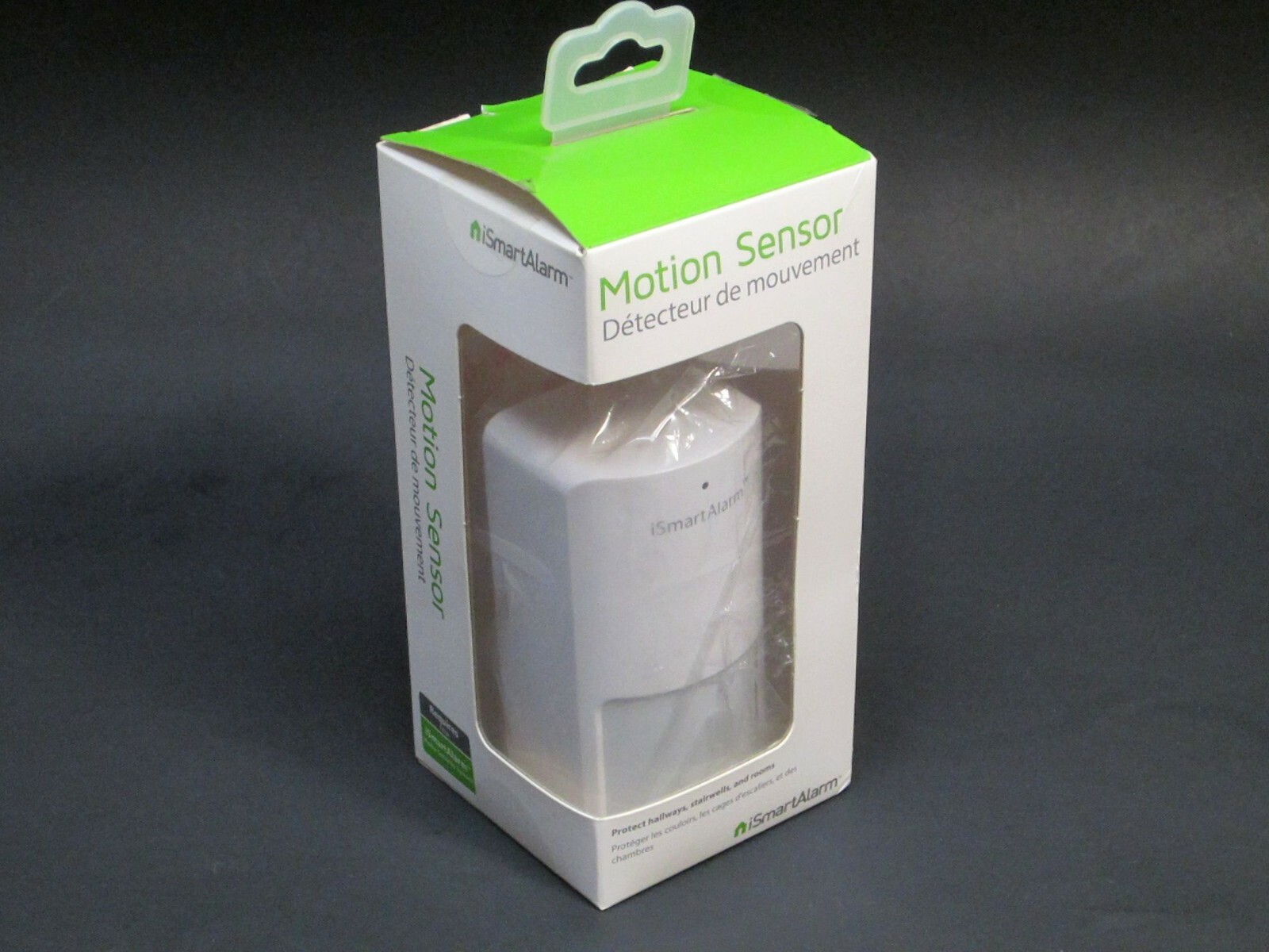 iSmartAlarm Wireless Security Motion Sensor Alarm 30ft Range 90° White Cube One