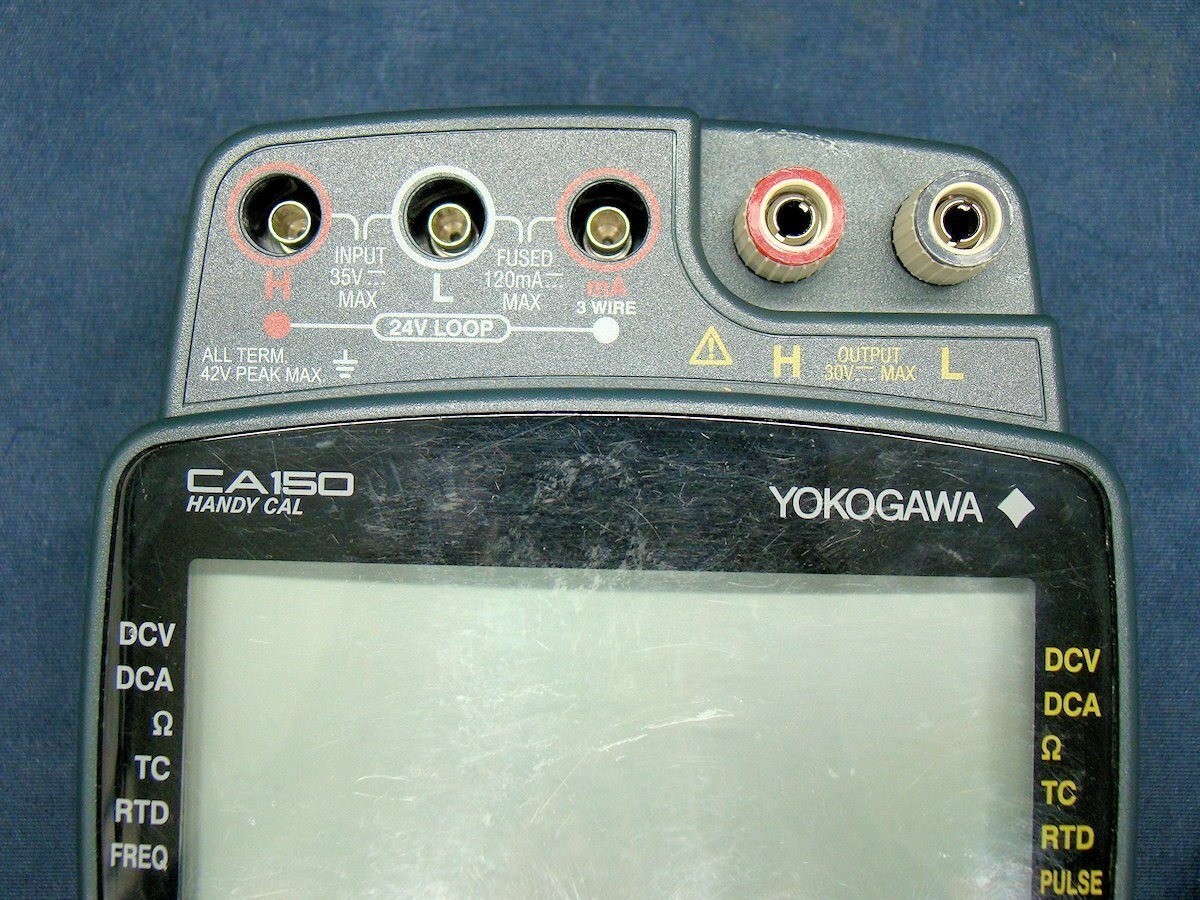 YOKOGAWA CA150 Handy Calibrator Handheld Multifunction Process Cal Tester