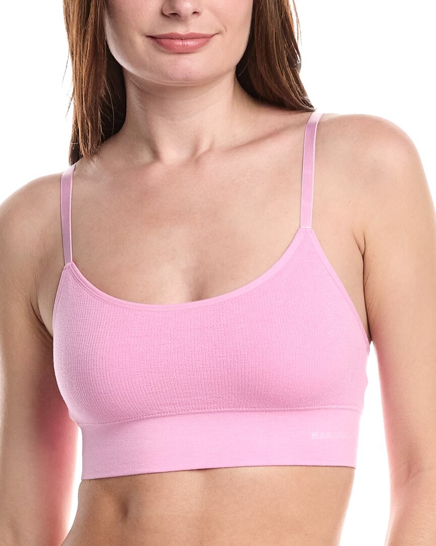Bamboo 2Pk Seamless Waffle Classic Bralette Women's