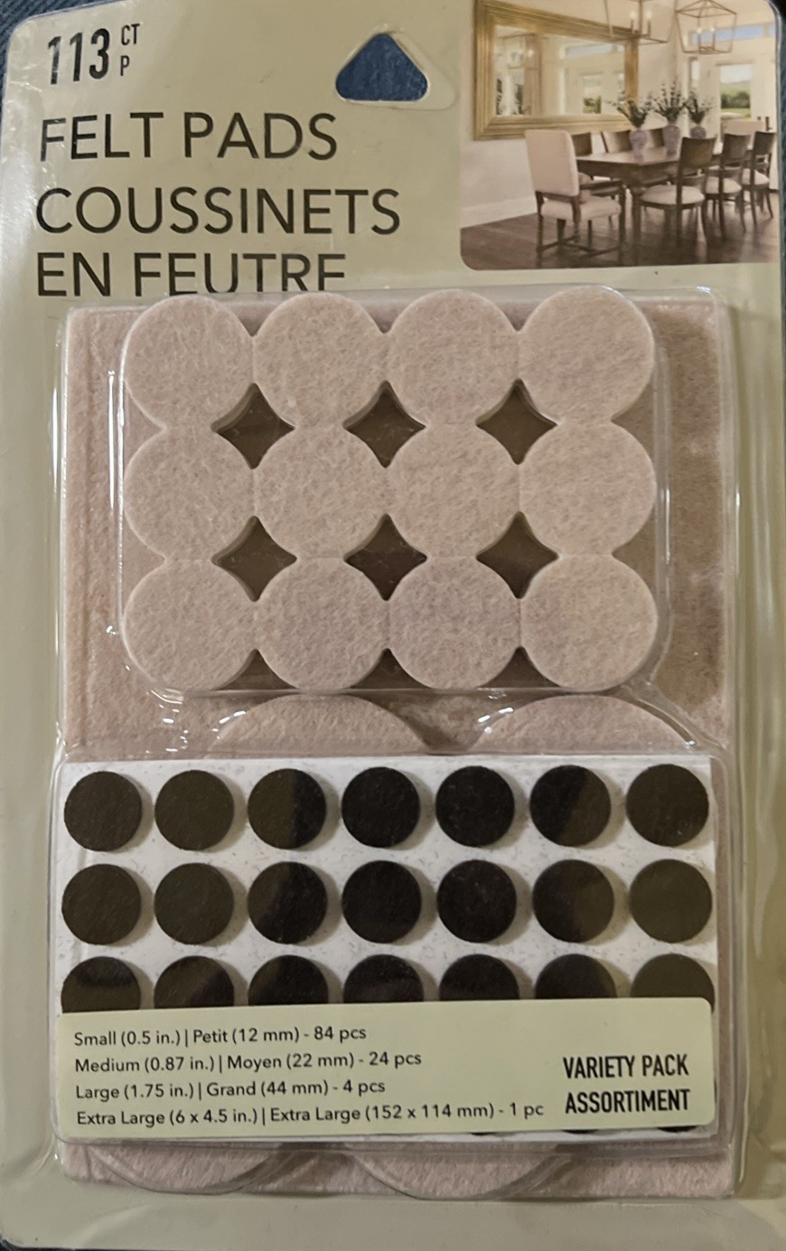 Heavy Duty Flet Furniture Pads Appliance And Chair Protection