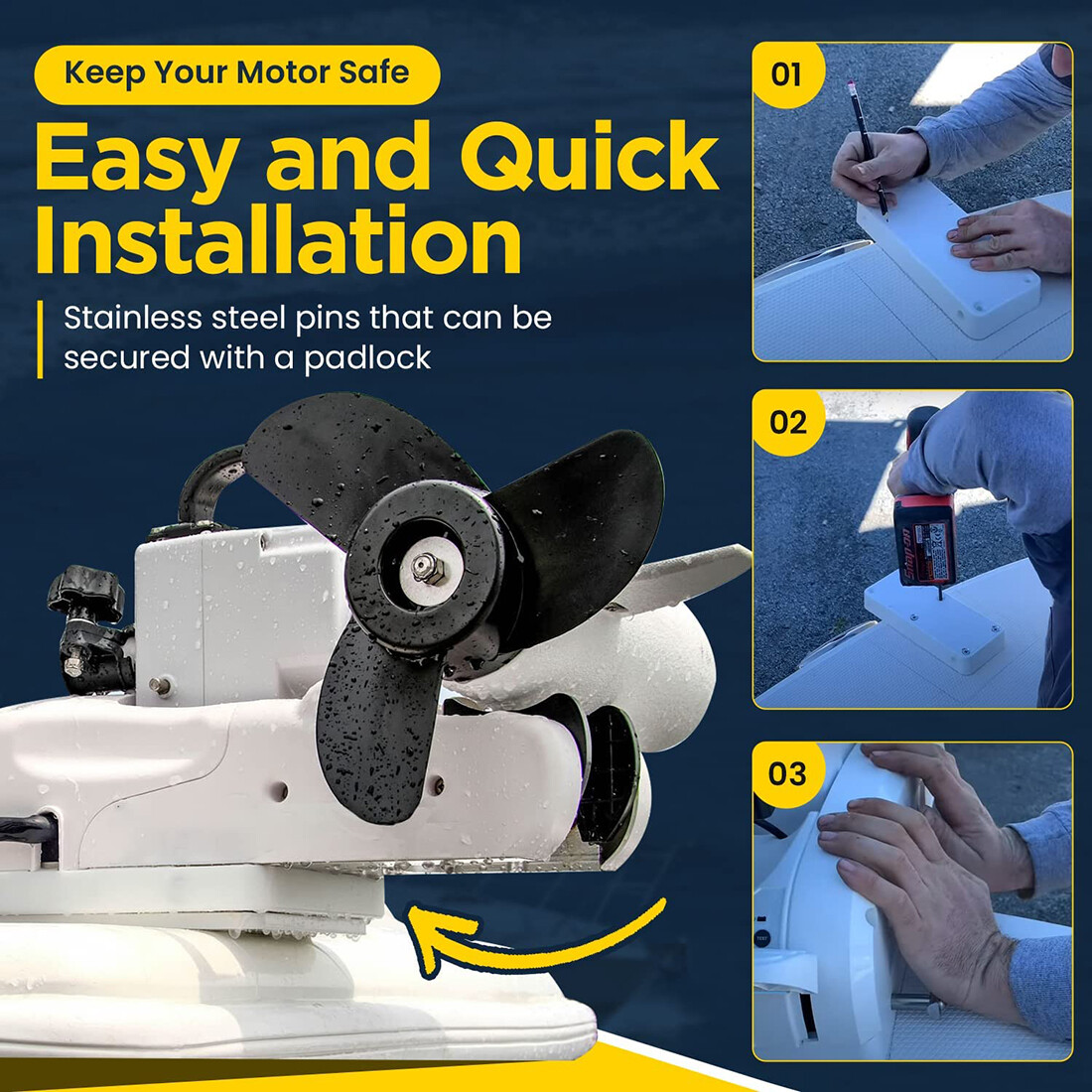 Minn Kota Rta-17 Quick Release Bracket Riptide Terrova 1854017
