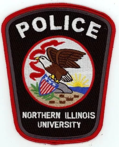 ILLINOIS IL NORTHERN ILLINOIS UNIVERSITY POLICE NICE SHOULDER PATCH SHERIFF