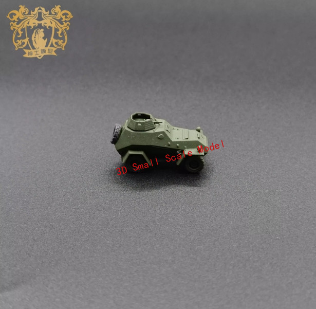 Handmade 3D Printed 1/144 Soviet BA 64 armored vehicle Finished Product