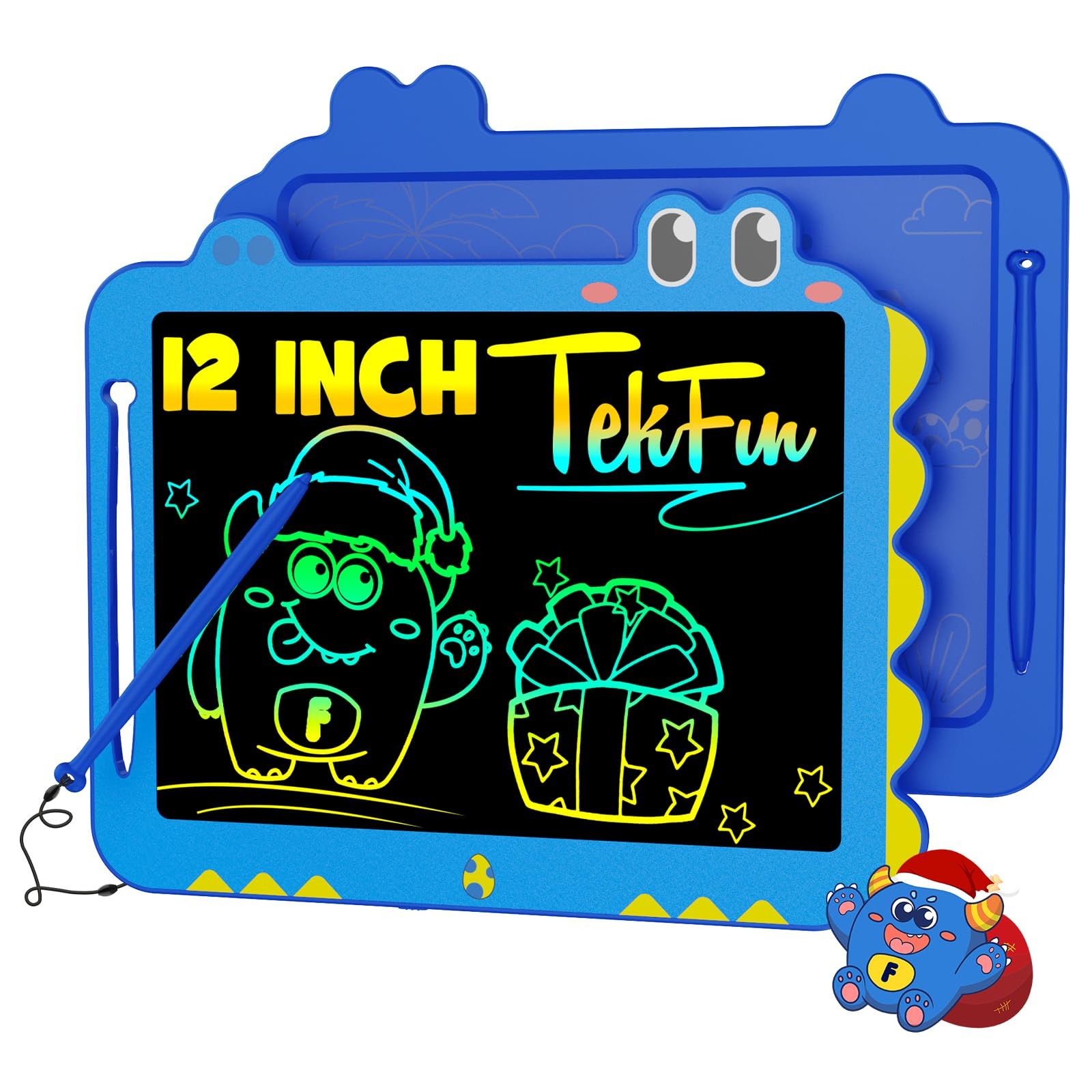 TEKFUN LCD Writing Tablet Blue 12in