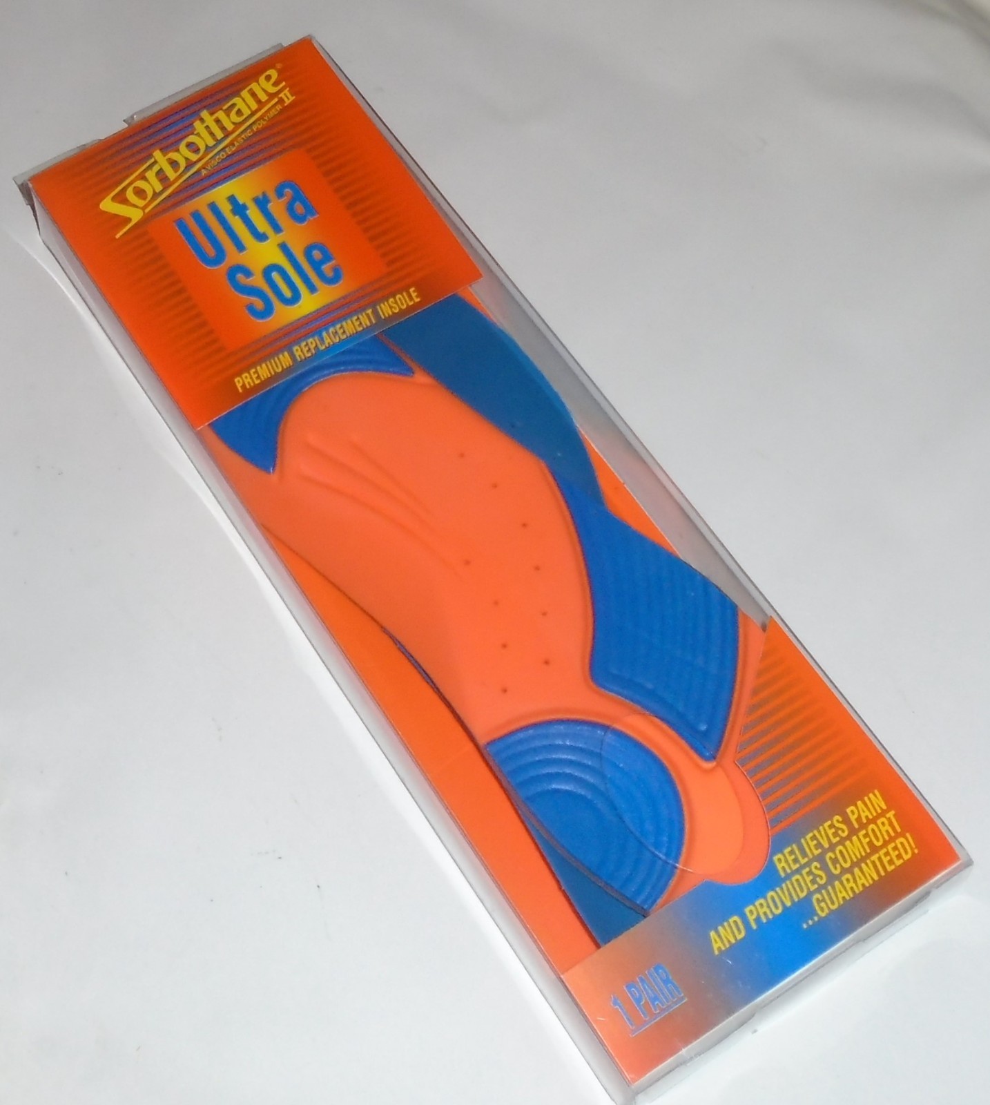 Sorbothane II Ultra Sole Premium Shoe Insoles Unisex *Pick Size* NO TARIFF