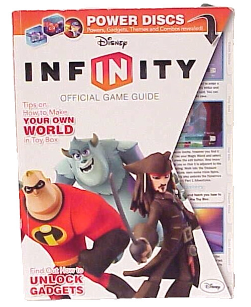 DISNEY INFINITY OFFICIAL GAME GUIDE UNLOCK GADGETS PRIMA GAMES BOOK