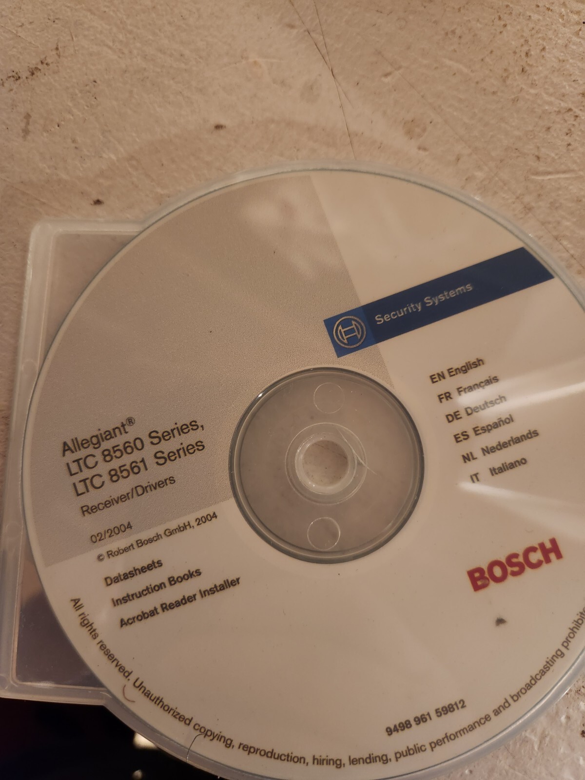 NOS BOSCH Receiver/Driver LTC8560/60 8960 856 06001