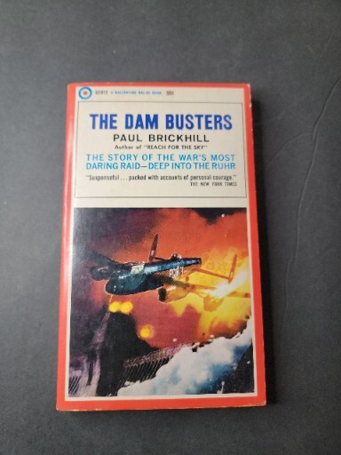 The Dam Busters Paul Brickhill WWII Ballantine Bal-Hi 1965 EXCELLENT CONDITION