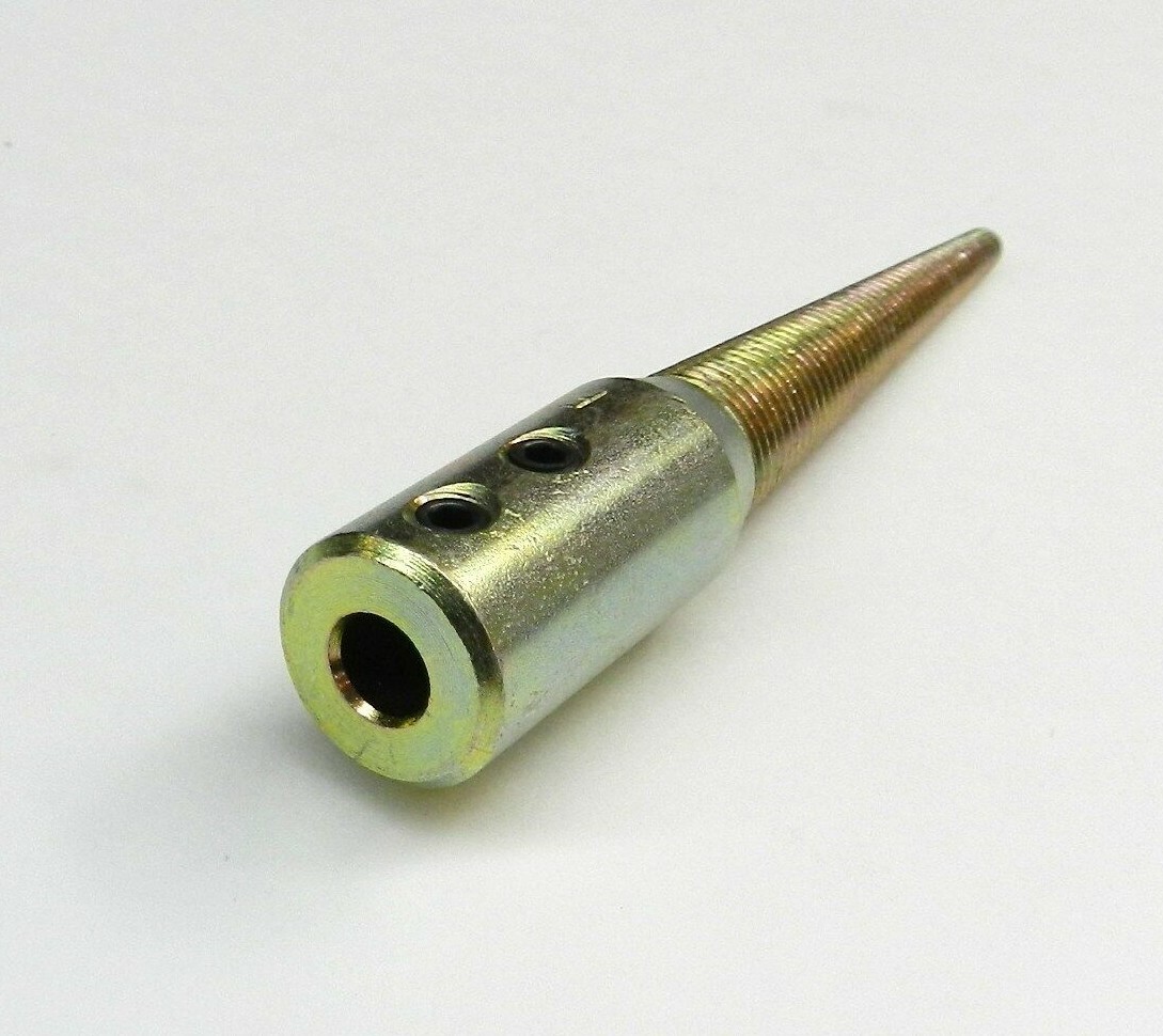 Spindle Tapered 1/4" Arbor Hole Tapered Threaded Right Hand Grinder-Buffer-Motor