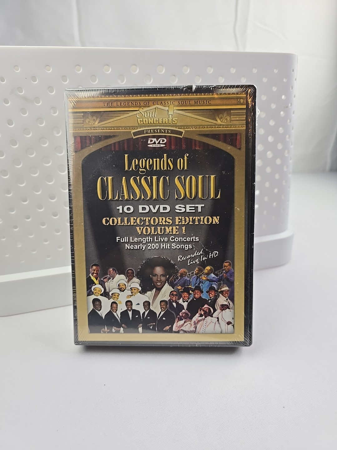 Legends of Classic Soul-10 DVD Set Collectors Edition Volume 1 Live Concerts New