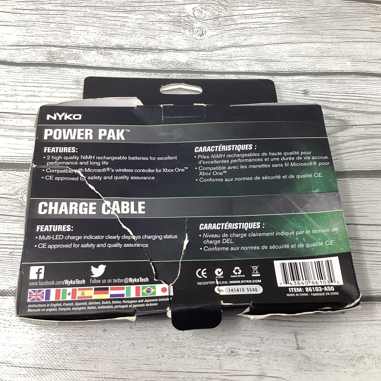 Nyko Power Kit Plus For Xbox One Controller