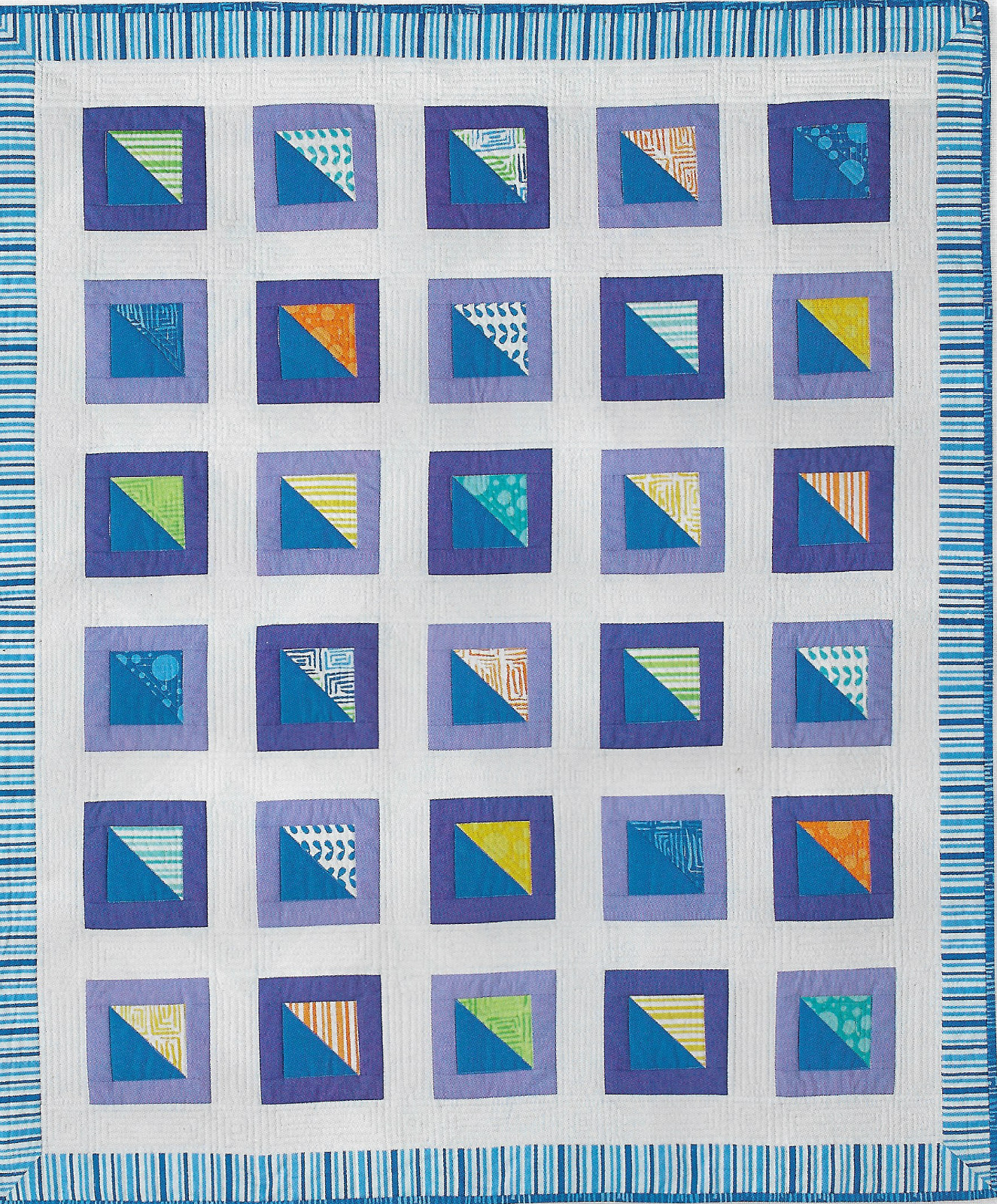 Shadow Boxes Quilt quilting pattern instructions