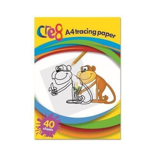 A4 Tracing Paper Pad Drafting Paper 40 Sheets Ideal for Home School Office New