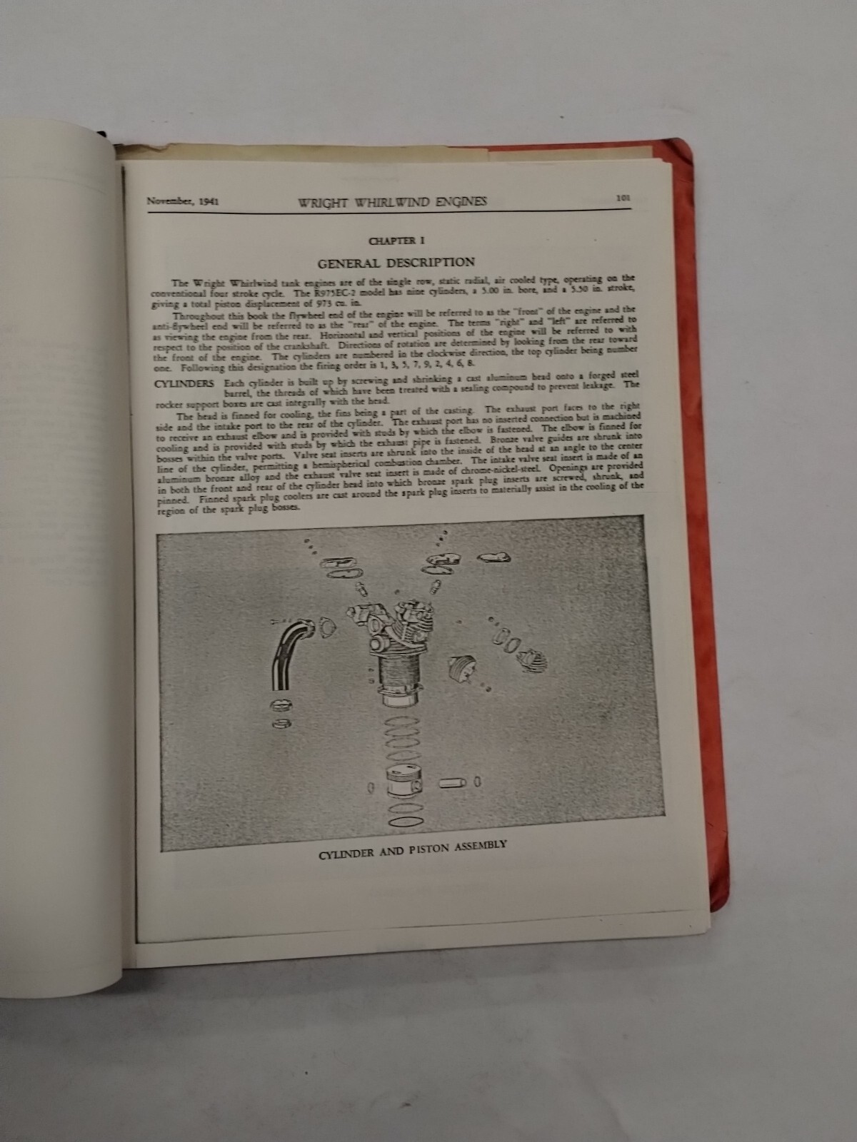 Wright Whirlwind Tank Engine Model R-975EC-2 Instructions for Inst & Ops & Maint