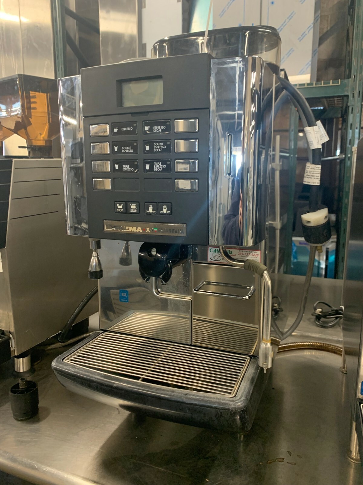 Faema X1 Granditalia Superautomatic Espresso Machine