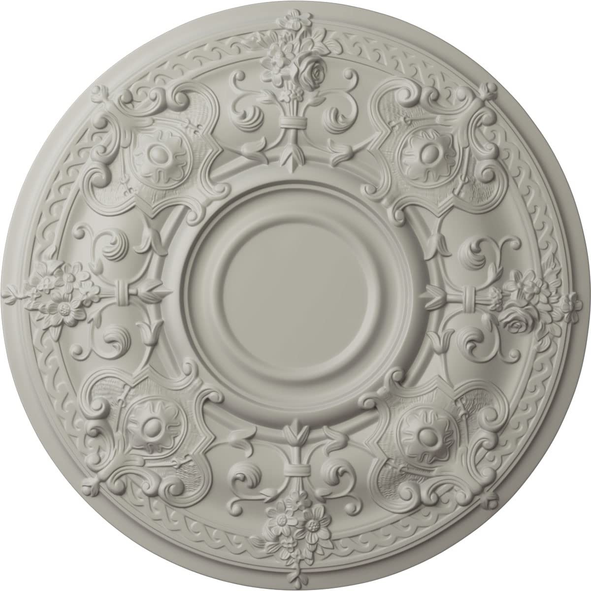 Ekena Millwork 28 1/8Od X 1 3/4P Oslo Ceiling Medallion Fits Canopies Up To 10
