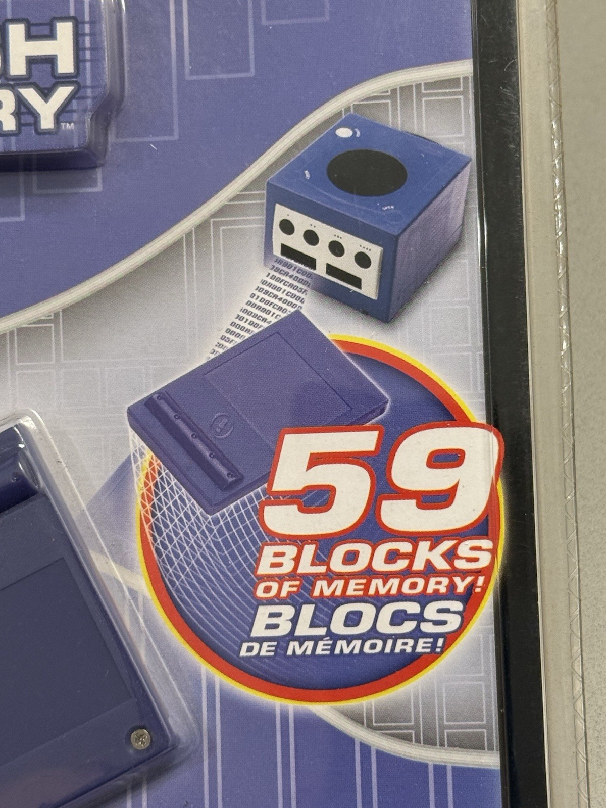 Nintendo GameCube Flash Memory Card 59 Blocks Interact Brand New Sealed