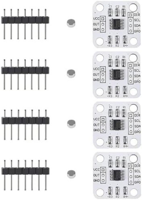 AS5600 12bit Magnetic Encoder Sensor 3.3V High Precision Angle Measurement