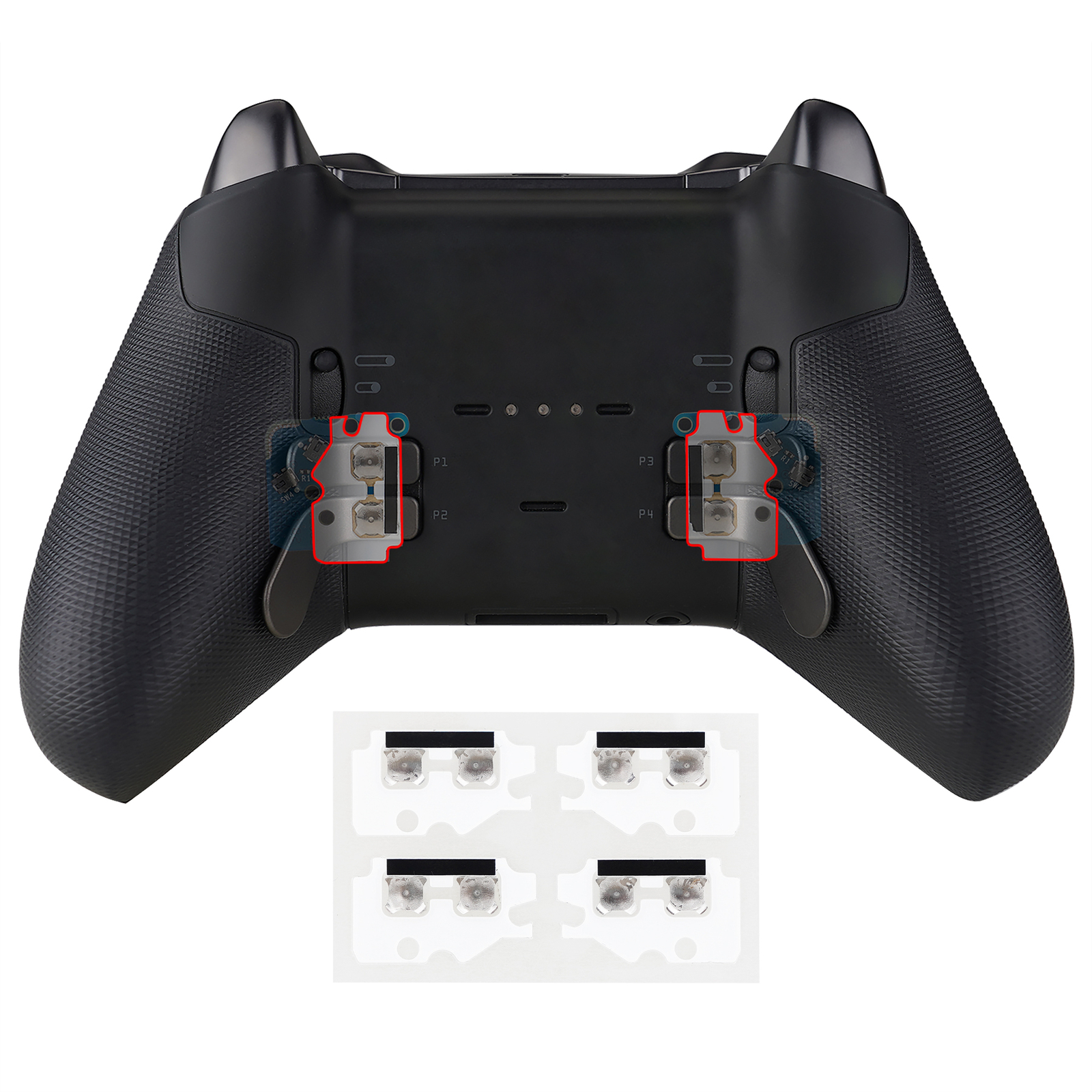 for Xbox Elite Series 2 Core Controller Back Paddle Enhancement Metal Pad Kits