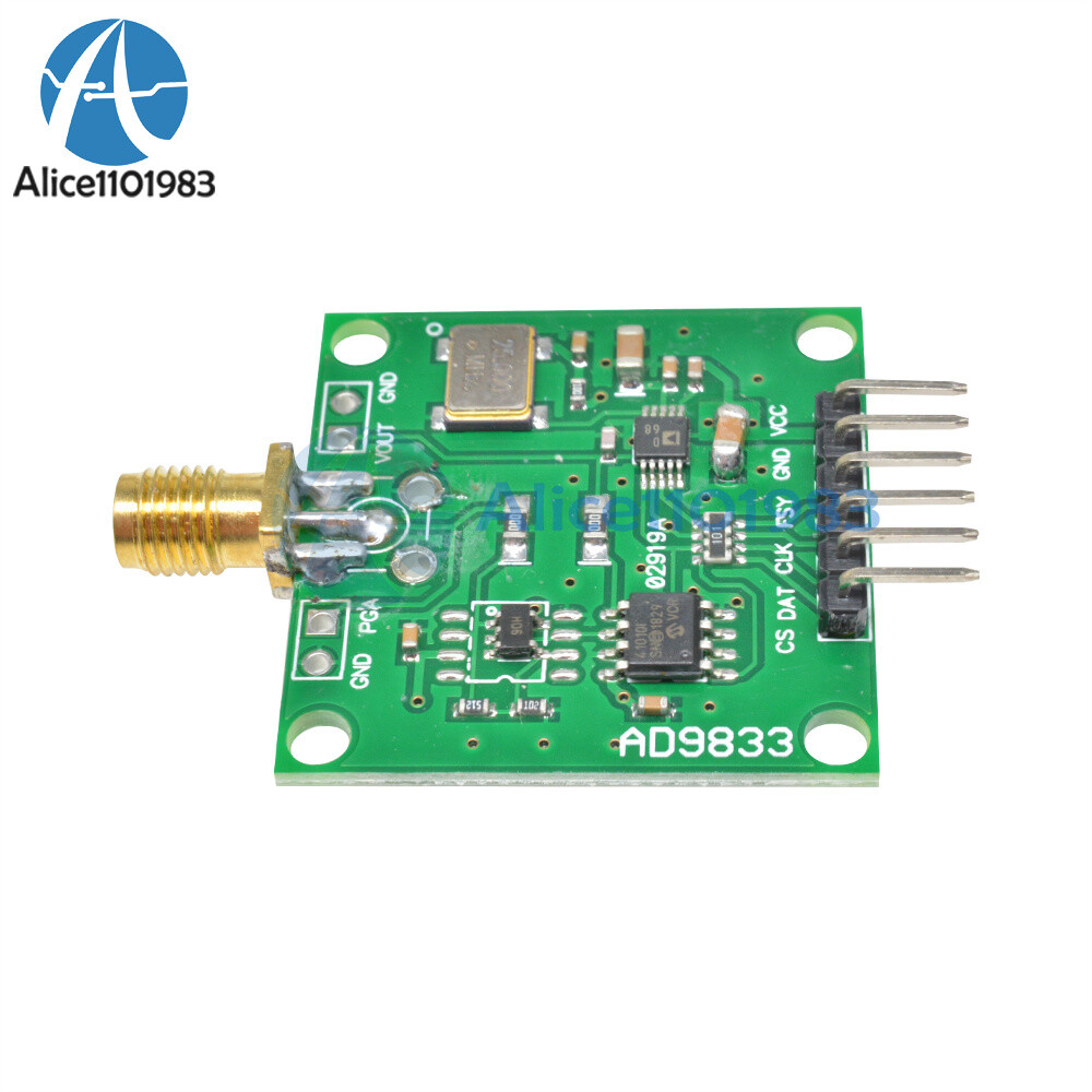 AD9833 DDS Signal Generator Module 0-12.5MHz Square Triangle Sine Wave