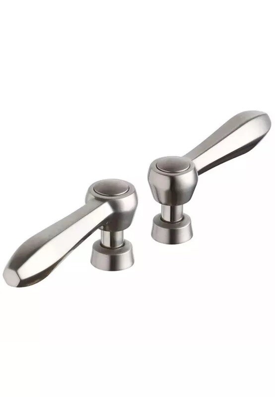 Grohe Somerset Lever Handles for Bathroom Faucet in Brushed Nickel 18172EN0 A9