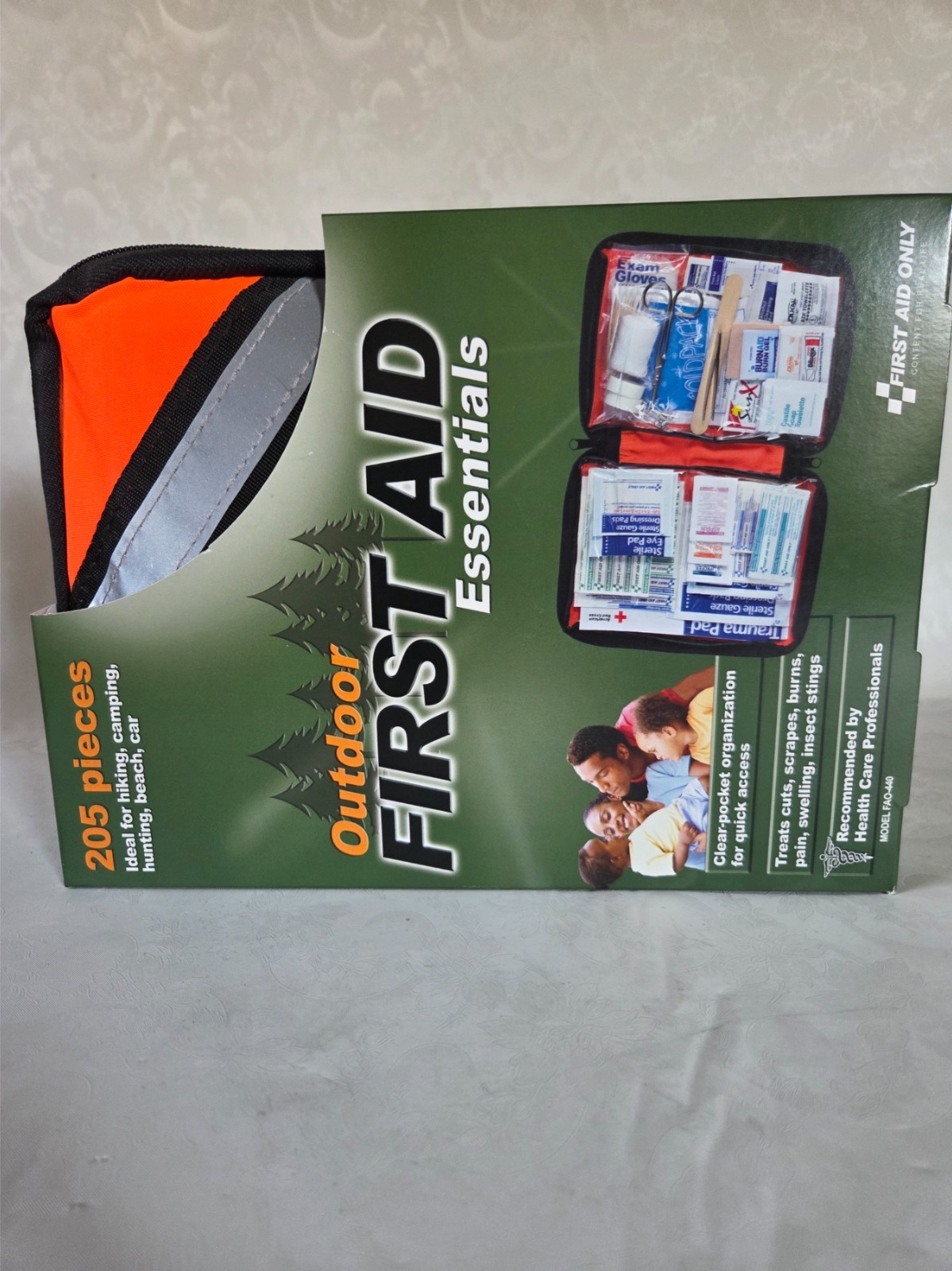 NEW, UNOPENED, "OUTDOOR FIRST AID ESSENTIALS" KIT