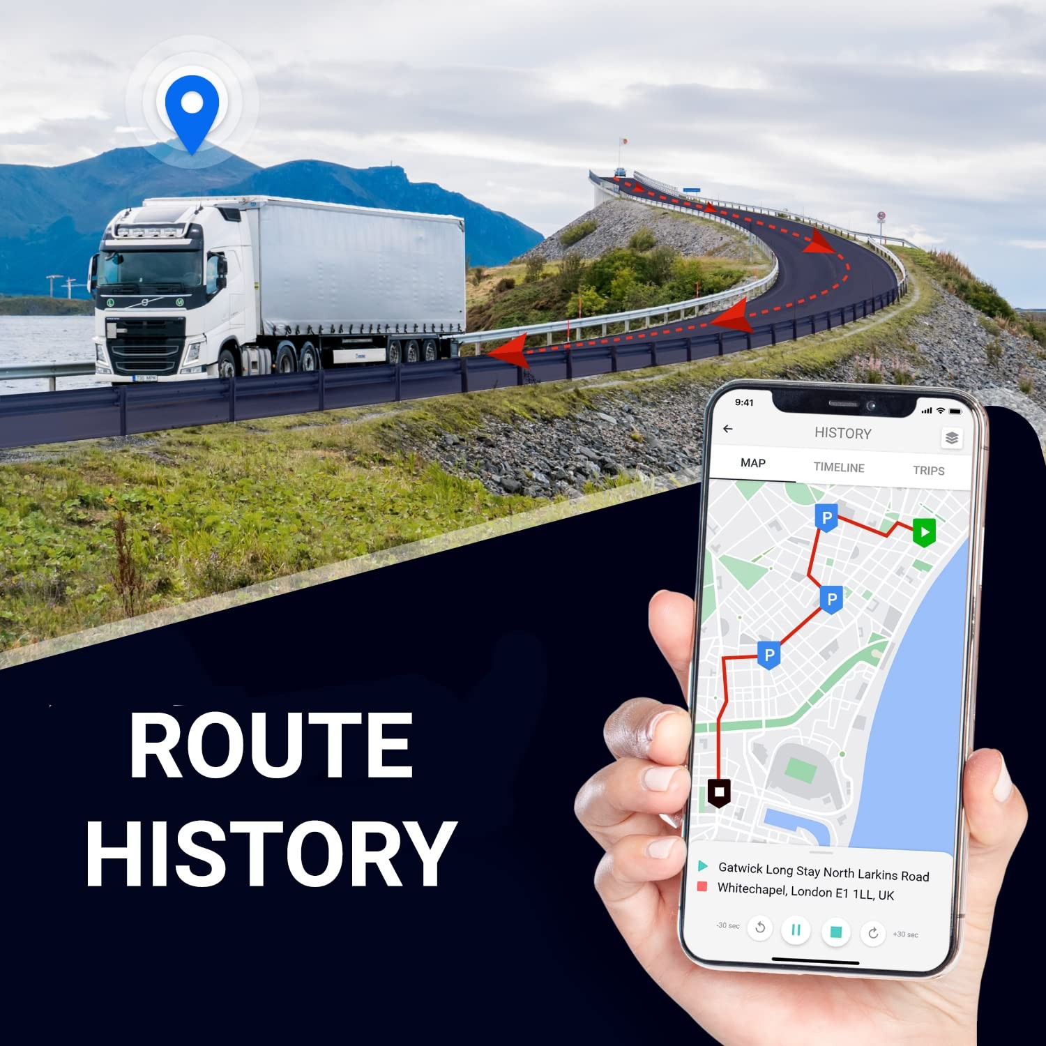 GPS Vehicle Tracker - DB2 Hard-Wired Tracking Device | Personal & Business Use