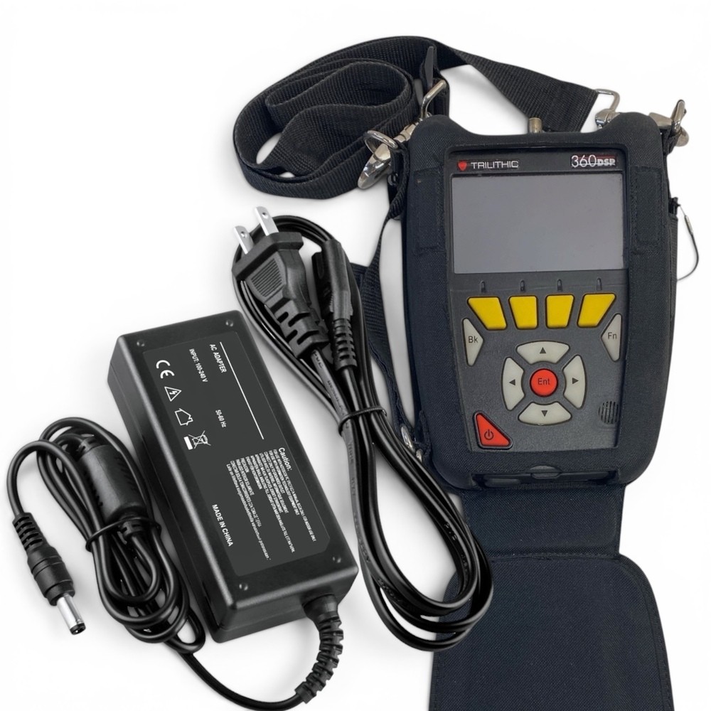 Trilithic 360 DSP DOCSIS 3.1 Home Certification CATV Meter w/ Case & Power