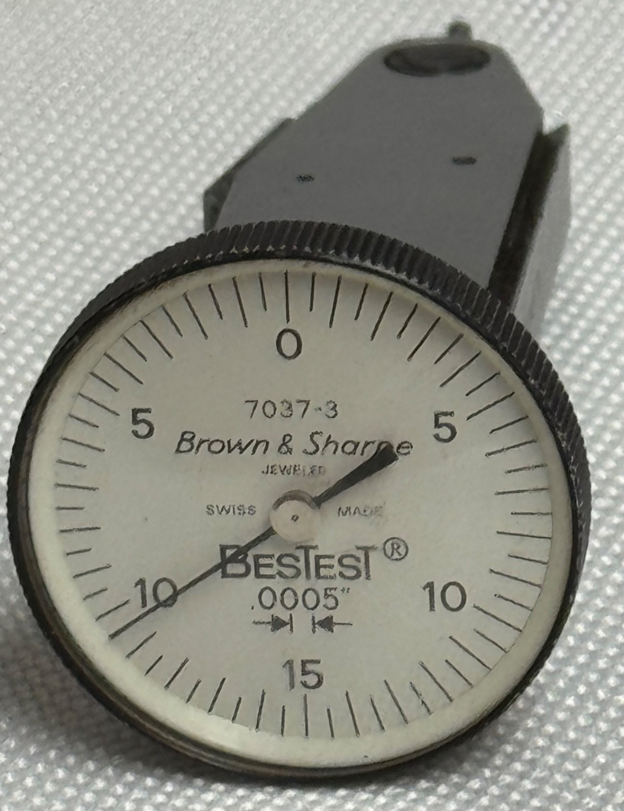 Brown & Sharpe 7037-3 BesTest Dial Test Indicator
