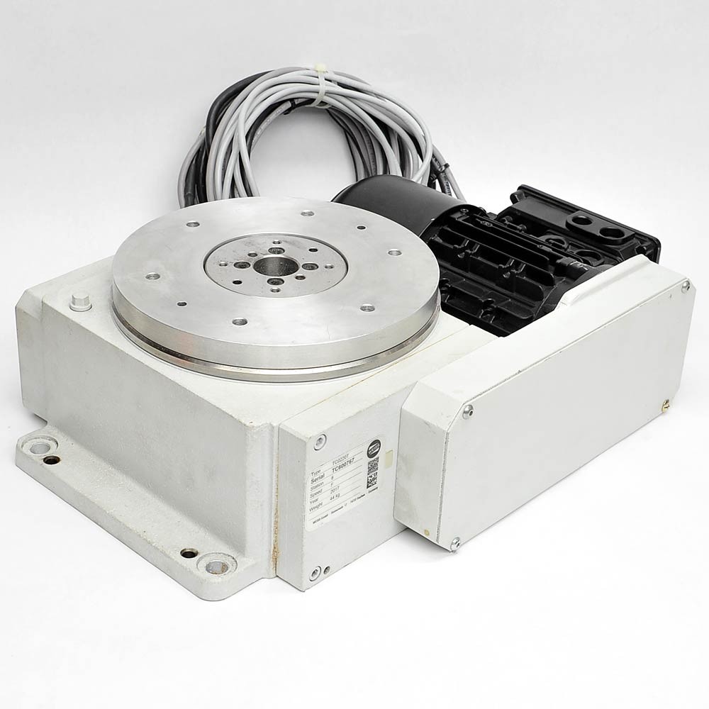 Weiss TC 220T Rotary Indexing Table 6 Position 60º Indexer w/Brake/Motor TC0220T