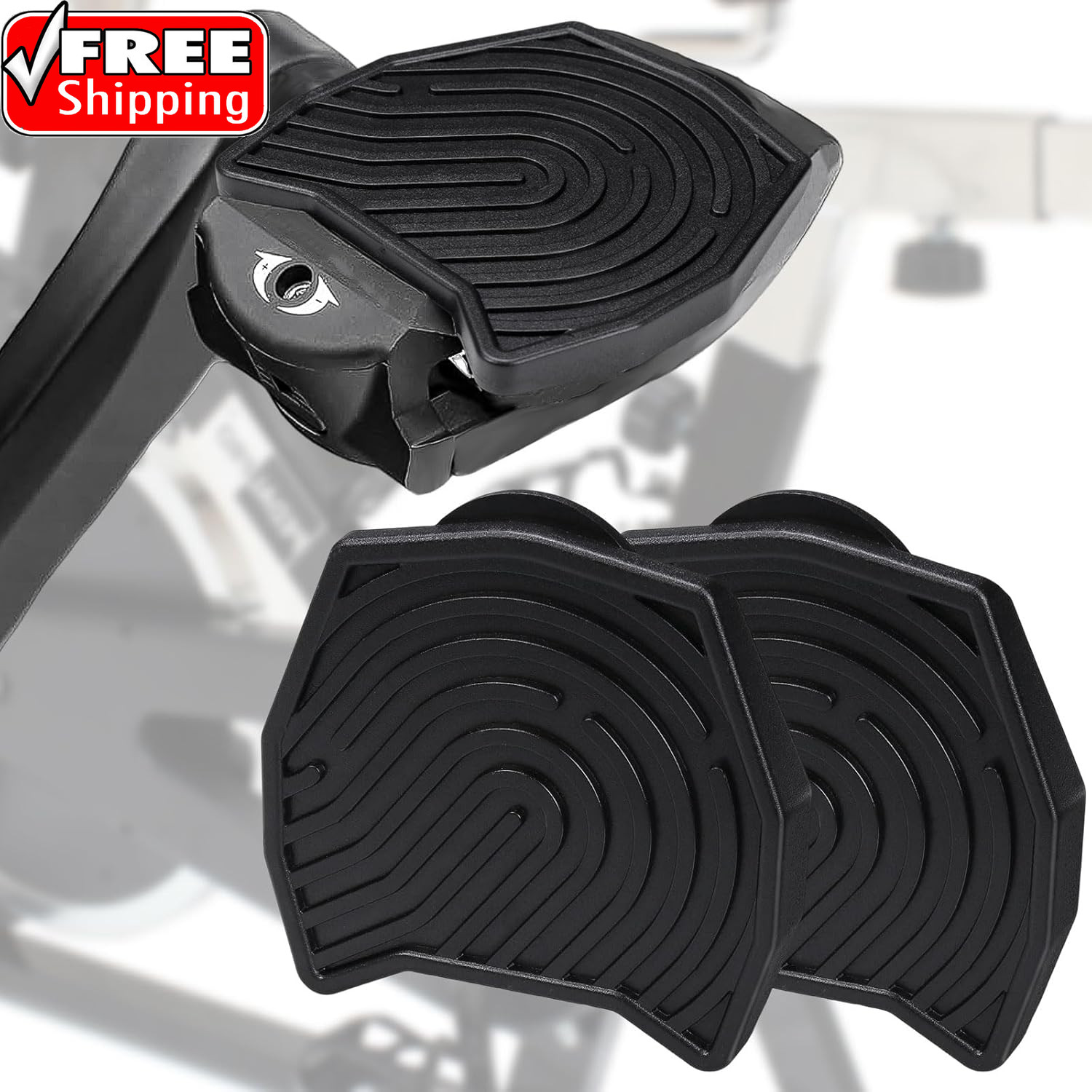 Pedal Converter for Peloton Bike & Bike Plus,Pedals for Regular Shoes Fit Origin