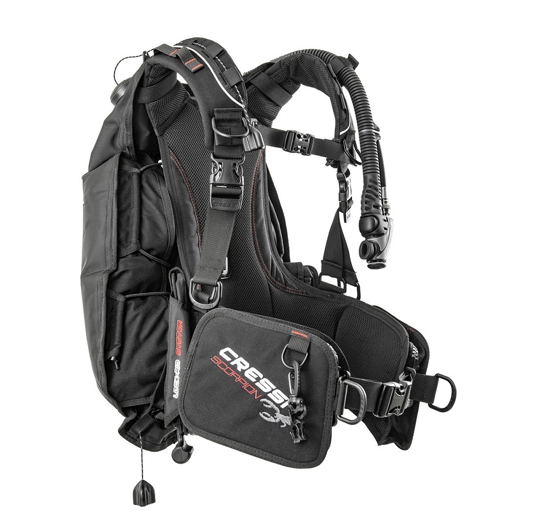 cressi scorpion BCD,  Large