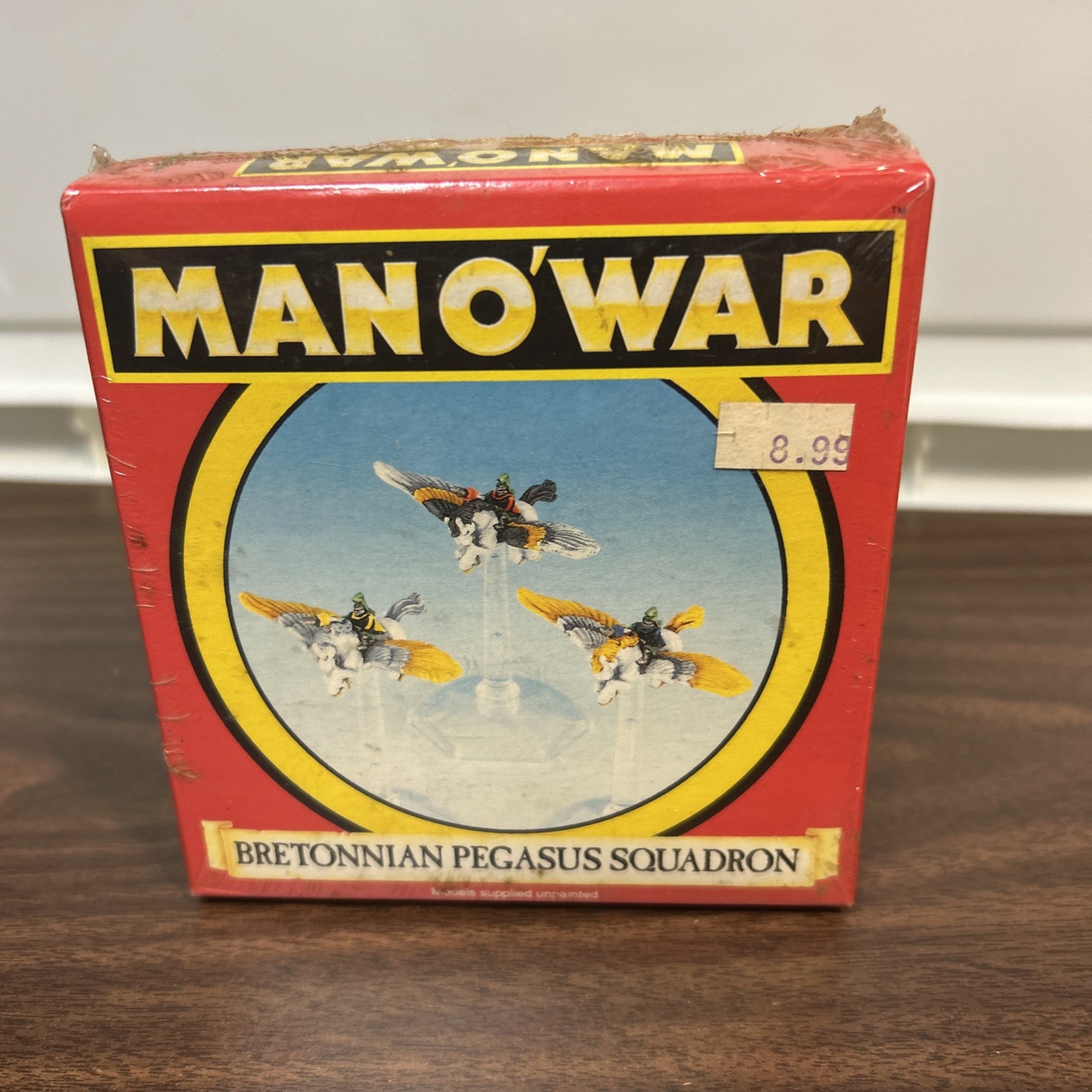GW Man O' War Bretonnian Pegasus Squadron VG+/NM Factory Sealed