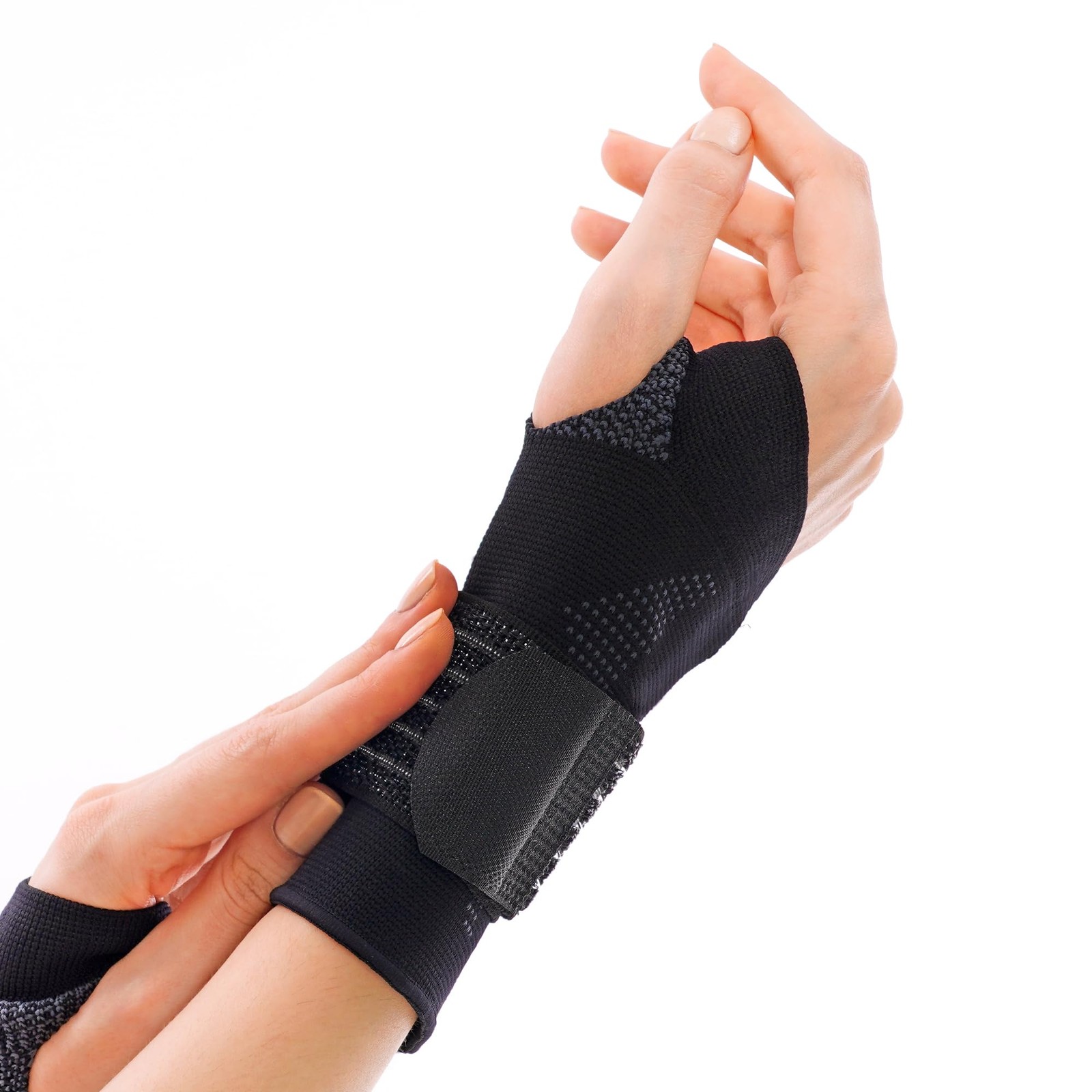 invera Adjustable Wrist Support Brace, Compression Sleeve, Unisex Large
