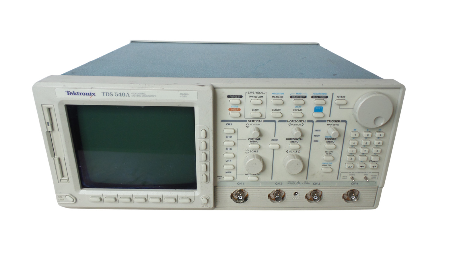 Tektronix TDS 540A 4 Channel Oscilloscope 500 Mhz 1 GS/s - Free Shipping