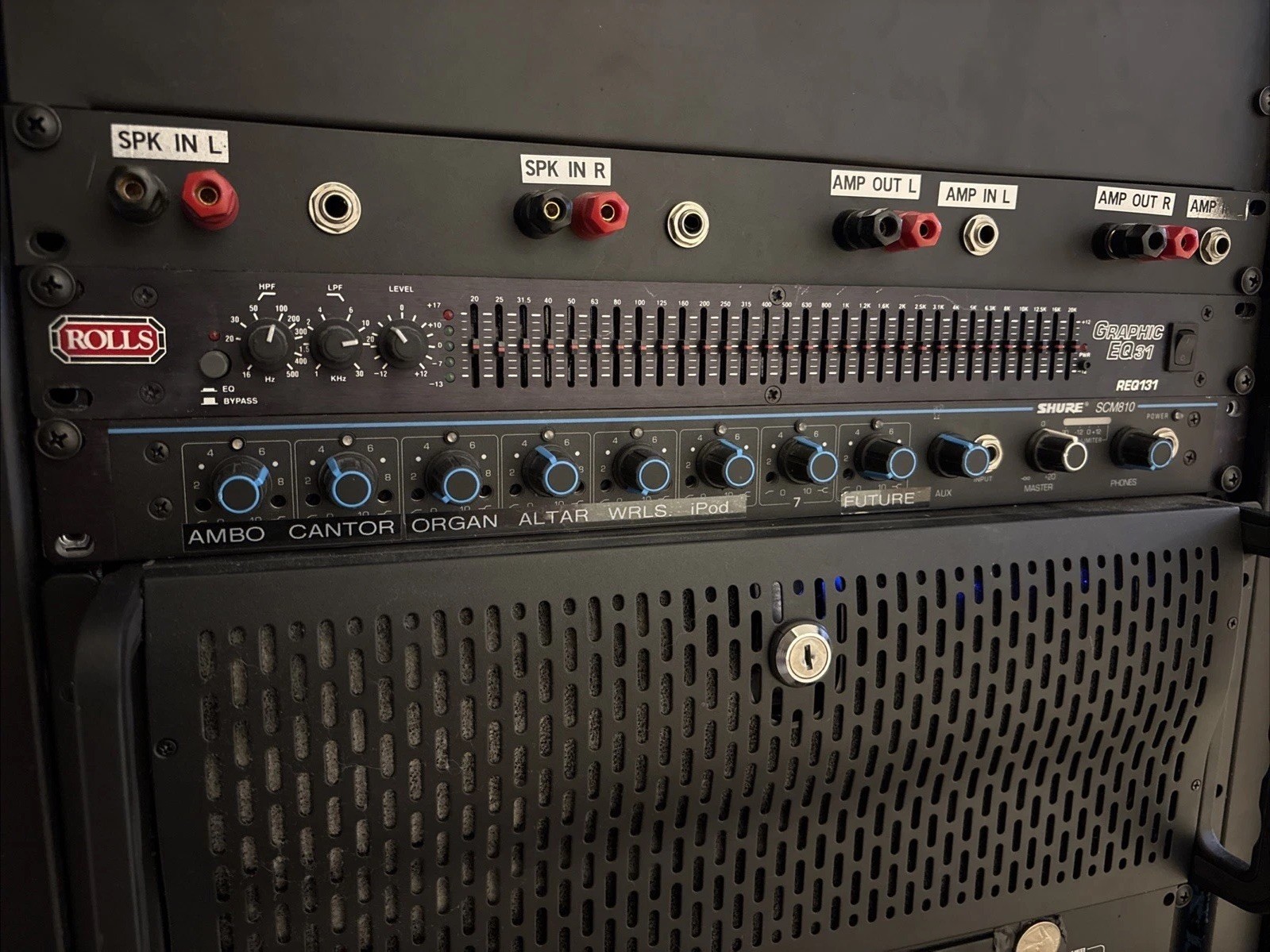 Rolls REQ131 Graphic Equalizer Rackmount