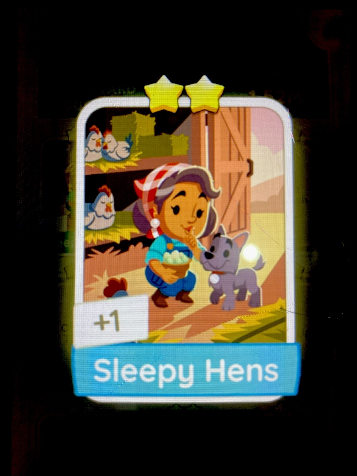 Sleepy hens⭐️⭐️Set6🩵Mono_po-ly Go Sticker