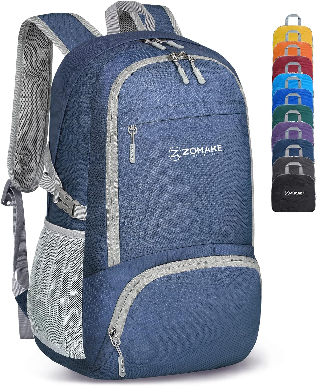 30L Lightweight Foldable Backpack - Water Resistant Compact Hiking Daypack