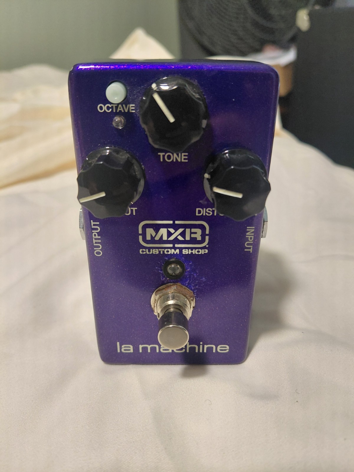 MXR CSP203 La Machine Octave Fuzz Guitar Pedal